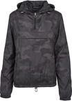 Outdoorjacke URBAN CLASSICS "Urban Classics Damen Ladies Camo Pull Over Jacket",