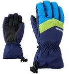 Skihandschuhe ZIENER "LETT-Z AQUASHIELD JUNIOR", M&auml;dchen, Gr. 7.5, blau (navy),