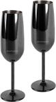 ECHTWERK Champagnerglas Sektglas, Sektkelch, Champagnerkelch, bruchsicher, 250 ml