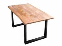 Esstisch SIT Tische Gr. B/H/T: 160 cm x 78 cm x 85 cm, schwarz (natur, schwarz) SIT