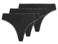 Tommy Hilfiger Underwear Slip "3P THONG", (Packung, 3 St., 3er-Pack), mit zarter