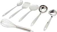 Kr&uuml;ger Kochbesteck-Set aus rostfreiem Edelstahl