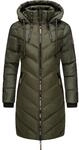Marikoo Wintermantel "Armasa" modischer Damen Winter Steppmantel mit Kapuze