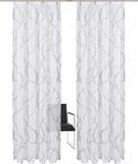 OTTO home Gardine "Bene" Kr&auml;uselband 1 Stk. tlg. Transparent, gemustert, glatt,