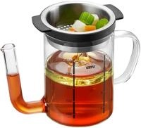 GEFU Fetttrennkanne "SEPARATO" Borosilikatglas effektive Fettabscheidung, 0,5 Liter