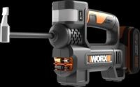 Worx Akku-Handkompressor "WX092.9" 4-in-1, digitale Anzeige, Notfallhelfer, ohne Akku