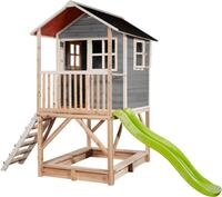 Spielturm EXIT "Loft 500", grau, Spielt&uuml;rme, KinderB:328cm H:253cm T:190cm, Holz,