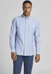 Jack & Jones Langarmhemd "BROOK OXFORD" mit Button-Down Kragen