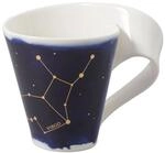 Villeroy & Boch Tasse "Tasse Jungfrau NewWave Stars 300 ml wei&szlig;-blau"