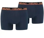 Boxershorts HEAD "Boxershort Basic Boxer 2P 2er Pack", Herren, Gr. XXL, blau