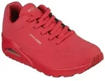 Wedgesneaker SKECHERS "UNO STAND ON AIR", Damen, Gr. 40, rot, Lederimitat, Schuhe,