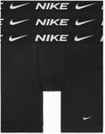 NIKE Underwear Boxer "BOXER BRIEF LONG 3PK" Packung, 3er-Pack, mit Elastikbund...