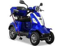 Elektromobil ROLEKTRO "Rolektro E-Quad 25 V.2, Blei-Gel-Akku" Elektromobile blau