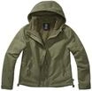 Allwetterjacke BRANDIT "Brandit Damen Ladies Windbreaker Frontzip", Damen, Gr. XS,