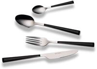 ECHTWERK Besteck-Set "Basic" Camping/Picknickbesteck, Kunststoffgriffe