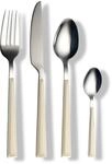 ECHTWERK Besteck-Set "Basic" Camping/Picknickbesteck, Kunststoffgriffe