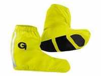 Fahrradschuh GONSO "Rain Shoecover" Gr. M, gelb (neongelb) Herren Schuhe Wasser-und