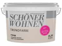 SCHÖNER WOHNEN-FARBE Wand- und Deckenfarbe "TRENDFARBE" Farben 2,5 Liter, Cosy,