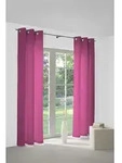 Vorhang WIRTH "Dim out" Gr. 4, pink, B:145cm H:245cm, Polyester, Gardinen