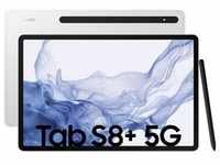 SAMSUNG Tablet "Galaxy Tab S8+ 5G" Tablets/E-Book Reader silberfarben (silber)