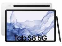SAMSUNG Tablet "Galaxy Tab S8 5G" Tablets/E-Book Reader silberfarben (silber)
