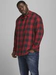 Jack & Jones PlusSize Karohemd "GINGHAM TWILL SHIRT" Bis Gr&ouml;&szlig;e 6XL