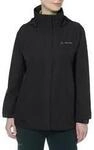 Regenjacke VAUDE "Women's Escape Light Jacket", Damen, Gr. 44, schwarz, Web,