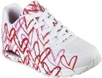 Skechers Wedgesneaker "UNO-SPREAD THE LOVE" Freizeitschuh, Halbschuh, Schn&uuml;rschuh