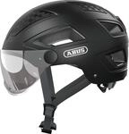 Fahrradhelm ABUS "HYBAN 2.0 ACE" Gr. XL, schwarz (velvet schwarz), Helme, XL