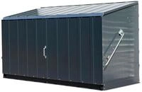 Trimetals M&uuml;lltonnenbox "Storeguard" Fahrradbox, BxTxH: 196x89x113 cm