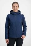 CMP Softshelljacke "WOMAN JACKET DET HOOD" mit Kapuze mit Kapuze, wind- und