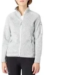 Fleecejacke MCKINLEY "Da.-Unterjacke Skeena wms", Damen, Gr. 38, grau (wei&szlig;, grau),