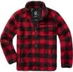 Allwetterjacke BRANDIT "Brandit Herren Teddyfleece Jacket", Herren, Gr. 3XL, rot