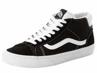 Sneaker VANS "UA Mid Skool 37" Gr. 40, schwarz-weiß (black, true white) Schuhe