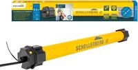 Rollladenmotor SCHELLENBERG "Premium, Rohrmotor mit Funk Endlageneinstellung", gelb,