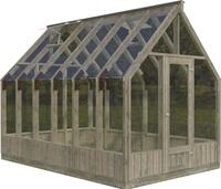 Palmako Gew&auml;chshaus "E milia" 8,2 m&sup2;, inklusive automatische Dachentl&uuml;ftung