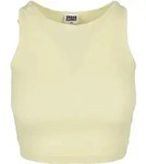 Muskelshirt URBAN CLASSICS "Urban Classics Damen Ladies Cropped Rib Top",...