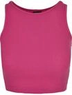 URBAN CLASSICS Muskelshirt "Urban Classics Damen Ladies Cropped Rib Top" 1 Stk.