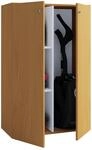 VCM Mehrzweckschrank "Holz Besenschrank Staubsauger Putzschrank Lona L" 1 Stk. tlg.