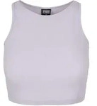 URBAN CLASSICS Muskelshirt "Urban Classics Damen Ladies Cropped Rib Top" 1 Stk.