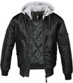 Brandit Anorak "Brandit Herren Hooded MA1 Bomber Jacket" 1 Stk. tlg. mit Kapuze