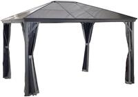 Sojag Pavillon "Verona 10x14" BxT: 423x299 cm, inkl. Moskitonetze