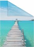 Fensterfolie LICHTBLICK ORIGINAL "El Mar" Gr. 2, blau, B:50cm L:100cm, PVC,