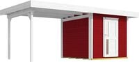 weka Gartenhaus "Designhaus 172 B" mit Anbaudach