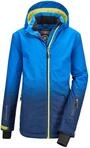 Outdoorjacke KILLTEC "Lynge BYS JCKT E", Jungen, Gr. 140, blau (royalblau),