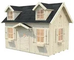 Spielhaus PALMAKO "Marie 5,4 m&sup2;", beige (natur), Spielh&auml;user, KinderB:320cm H:234cm