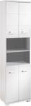 byLIVING Hochschrank "Nebraska" Breite 50 cm, Badezimmerschrank mit Metallgriffen,