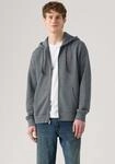 Levis Kapuzensweatjacke "NEW ORIGINAL ZIP UP" mit Logo-Stickerei und K&auml;ngurutasche