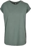 URBAN CLASSICS Kurzarmshirt "Urban Classics Damen Ladies Extended Shoulder Tee"...
