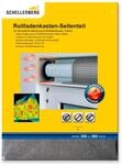 SCHELLENBERG Rollladenkastend&auml;mmung "Seitenteile 30 x 36 x 1,5 cm" Packung, 2...